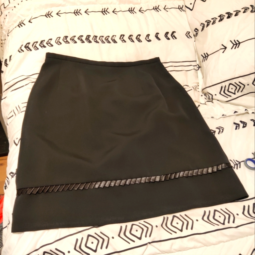 Black skirt